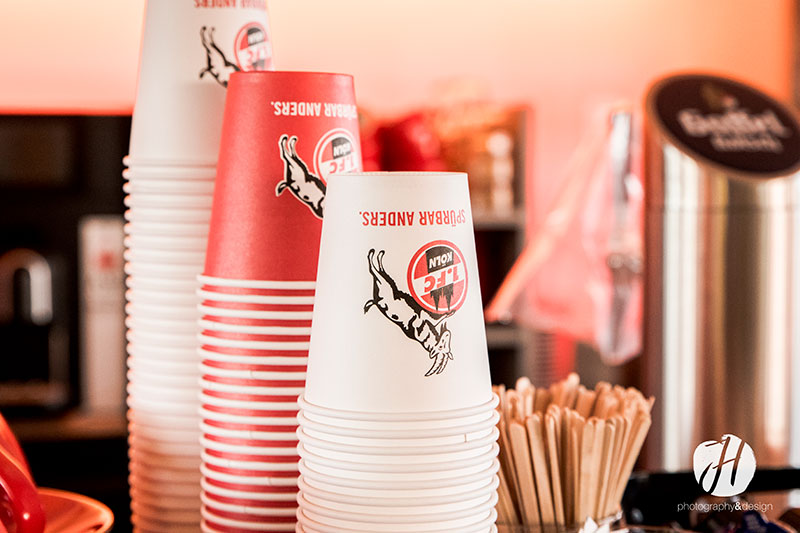 Matchday-Kulisse rund um die Konferenz