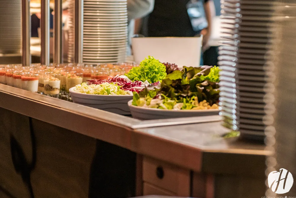 Networking-Pause und Mittagsverpflegung